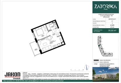Mieszkanie w inwestycji: Zatorska Home