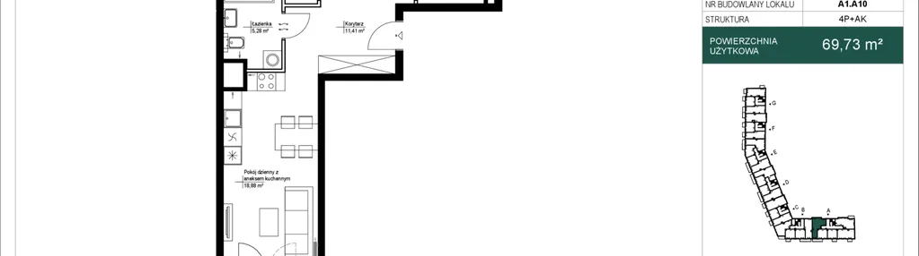Mieszkanie w inwestycji: Zatorska Home
