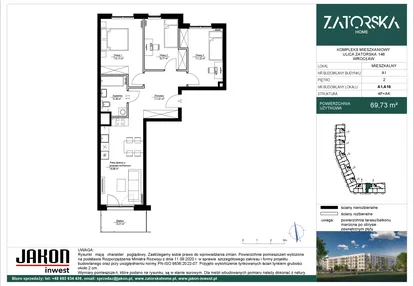Mieszkanie w inwestycji: Zatorska Home