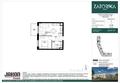 Mieszkanie w inwestycji: Zatorska Home