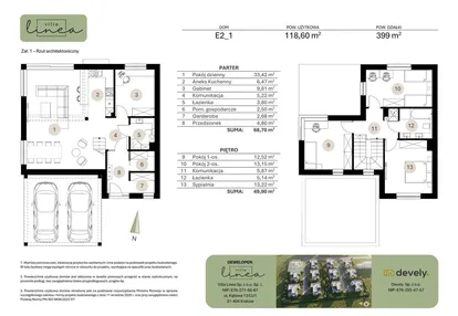 Dom w inwestycji: Villa Linea