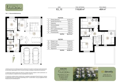 Dom w inwestycji: Villa Linea