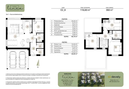 Dom w inwestycji: Villa Linea