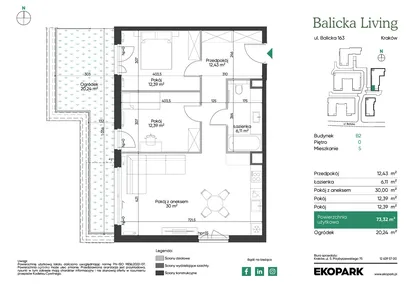 Mieszkanie w inwestycji: Balicka Living