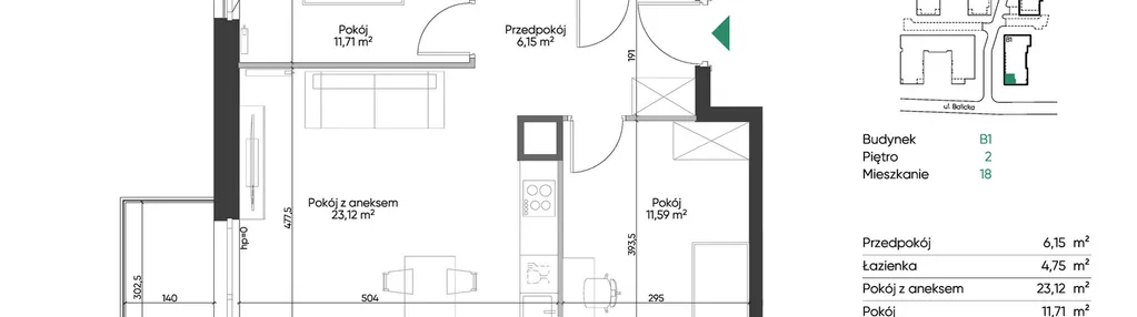 Mieszkanie w inwestycji: Balicka Living