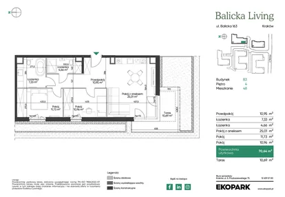 Mieszkanie w inwestycji: Balicka Living