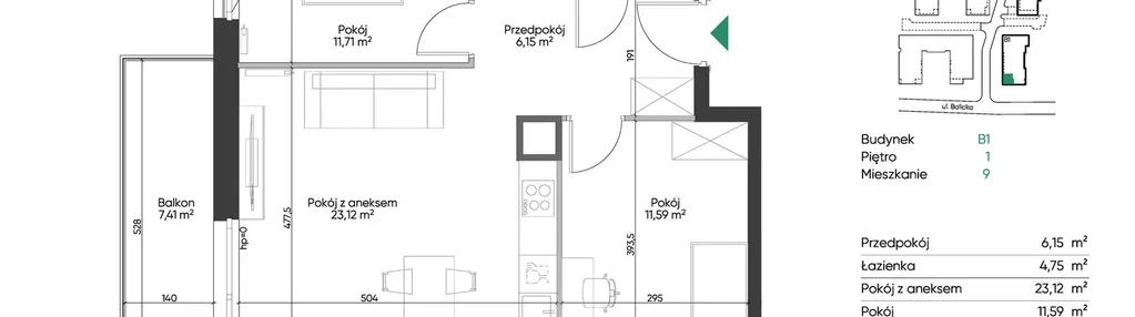 Mieszkanie w inwestycji: Balicka Living