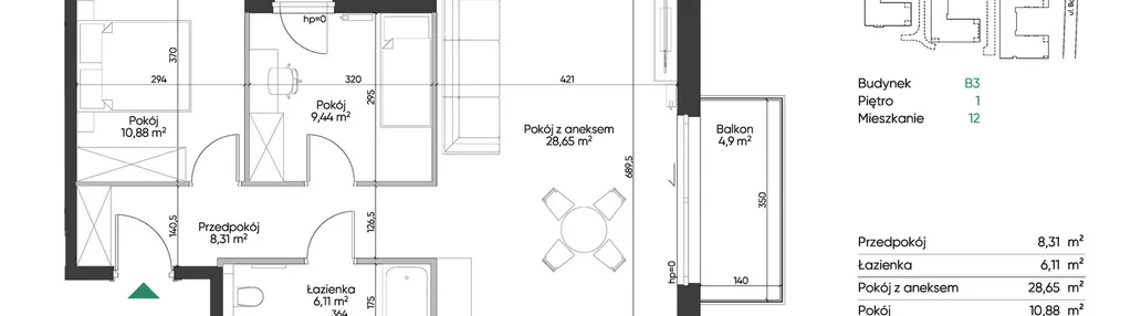 Mieszkanie w inwestycji: Balicka Living