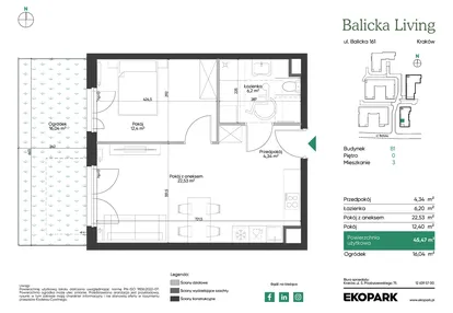 Mieszkanie w inwestycji: Balicka Living