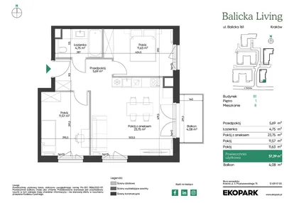 Mieszkanie w inwestycji: Balicka Living