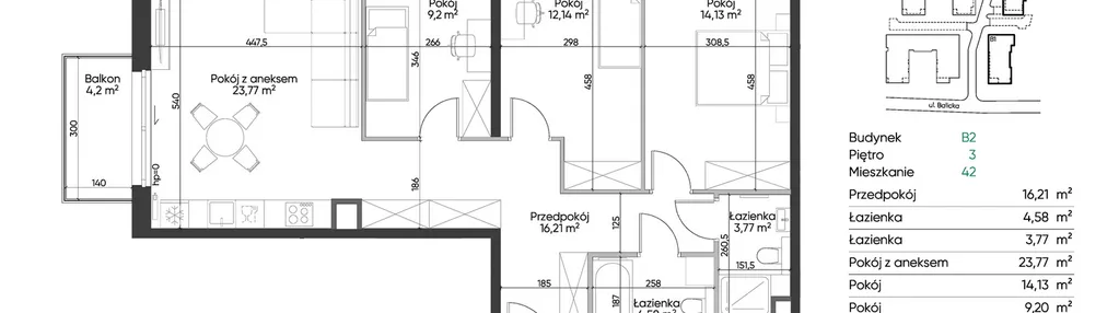 Mieszkanie w inwestycji: Balicka Living