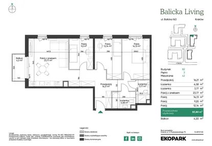 Mieszkanie w inwestycji: Balicka Living