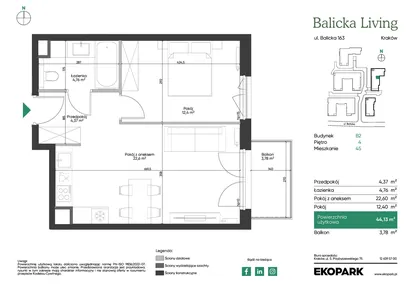 Mieszkanie w inwestycji: Balicka Living