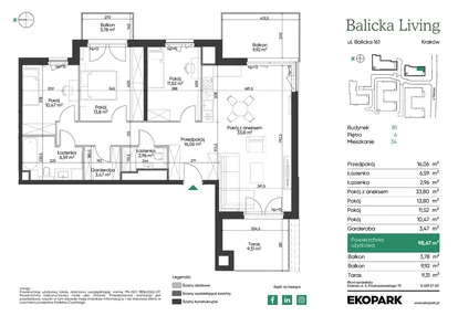 Mieszkanie w inwestycji: Balicka Living
