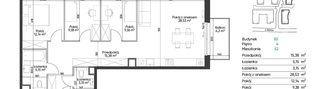 Mieszkanie w inwestycji: Balicka Living