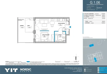 Mieszkanie w inwestycji: Nordic Bemowo - etap V