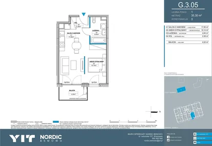 Mieszkanie w inwestycji: Nordic Bemowo - etap V