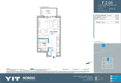 Mieszkanie w inwestycji: Nordic Bemowo - etap V