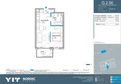 Mieszkanie w inwestycji: Nordic Bemowo - etap V
