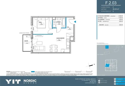 Mieszkanie w inwestycji: Nordic Bemowo - etap V