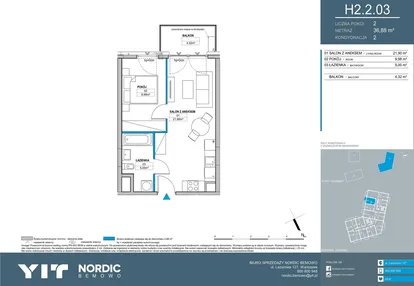Mieszkanie w inwestycji: Nordic Bemowo - etap V