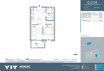 Mieszkanie w inwestycji: Nordic Bemowo - etap V