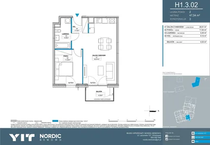 Mieszkanie w inwestycji: Nordic Bemowo - etap V