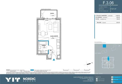 Mieszkanie w inwestycji: Nordic Bemowo - etap V