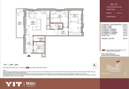 Mieszkanie w inwestycji: Mäki Apartamenty