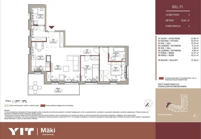 Mieszkanie w inwestycji: Mäki Apartamenty