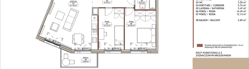 Mieszkanie w inwestycji: Mäki Apartamenty