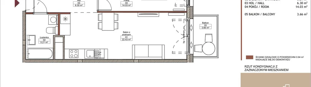 Mieszkanie w inwestycji: Mäki Apartamenty