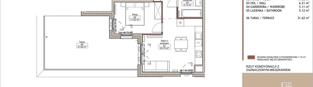 Mieszkanie w inwestycji: Mäki Apartamenty