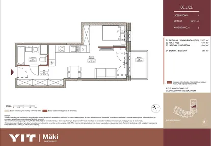 Mieszkanie w inwestycji: Mäki Apartamenty