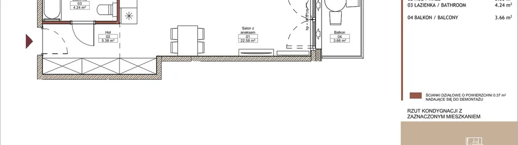 Mieszkanie w inwestycji: Mäki Apartamenty