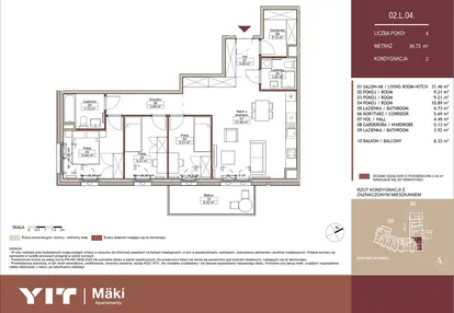 Mieszkanie w inwestycji: Mäki Apartamenty