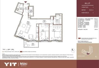 Mieszkanie w inwestycji: Mäki Apartamenty