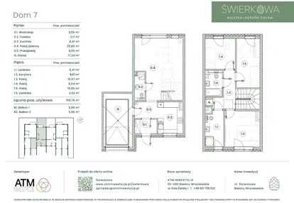 Dom w inwestycji: Świerkowa