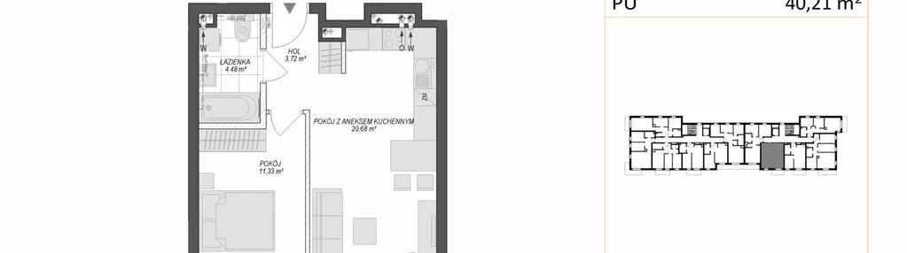 Mieszkanie w inwestycji: Konstelacja etap VII