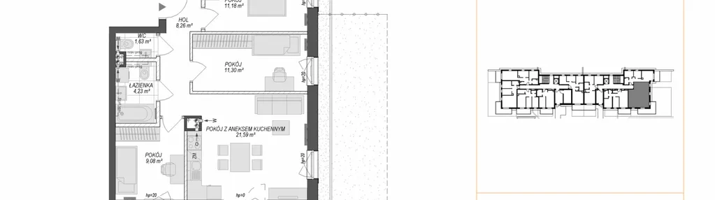 Mieszkanie w inwestycji: Konstelacja etap VII