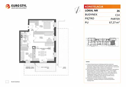 Mieszkanie w inwestycji: Konstelacja etap VII