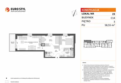 Mieszkanie w inwestycji: Konstelacja etap VII