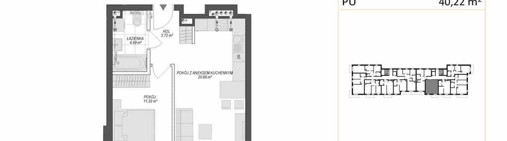 Mieszkanie w inwestycji: Konstelacja etap VII