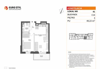 Mieszkanie w inwestycji: Konstelacja etap VII