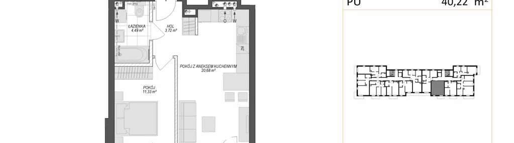 Mieszkanie w inwestycji: Konstelacja etap VII