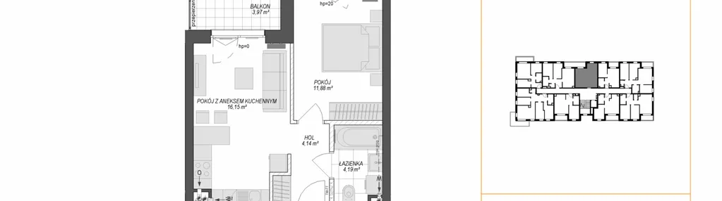 Mieszkanie w inwestycji: Konstelacja etap VII