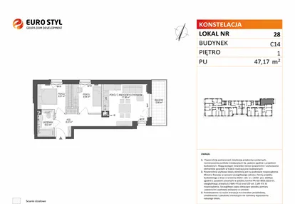 Mieszkanie w inwestycji: Konstelacja etap VII