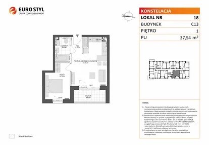 Mieszkanie w inwestycji: Konstelacja etap VII