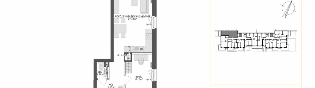 Mieszkanie w inwestycji: Konstelacja etap VII