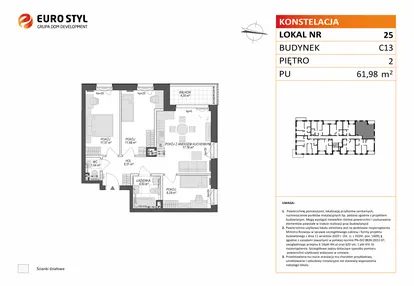 Mieszkanie w inwestycji: Konstelacja etap VII
